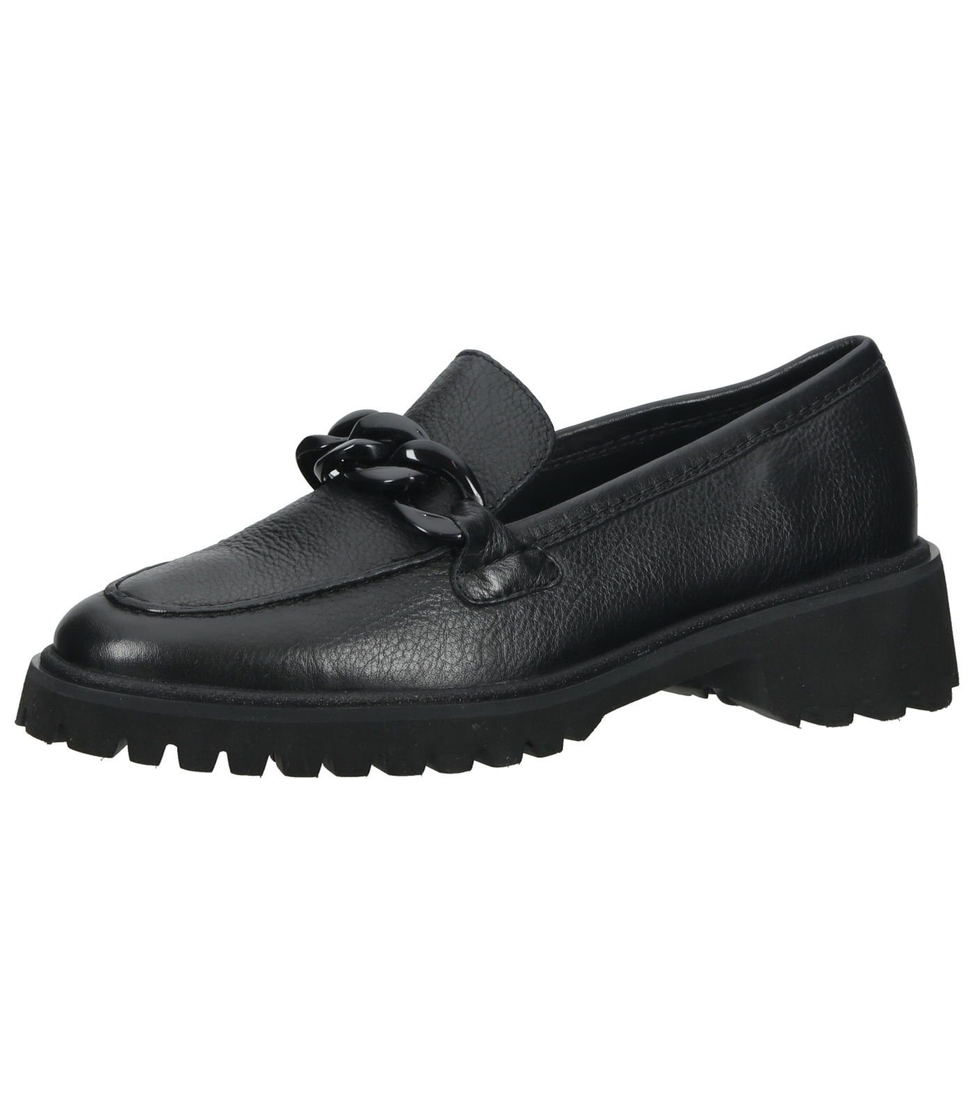 Ara Slipper Leder schwarz 046811 Slipper