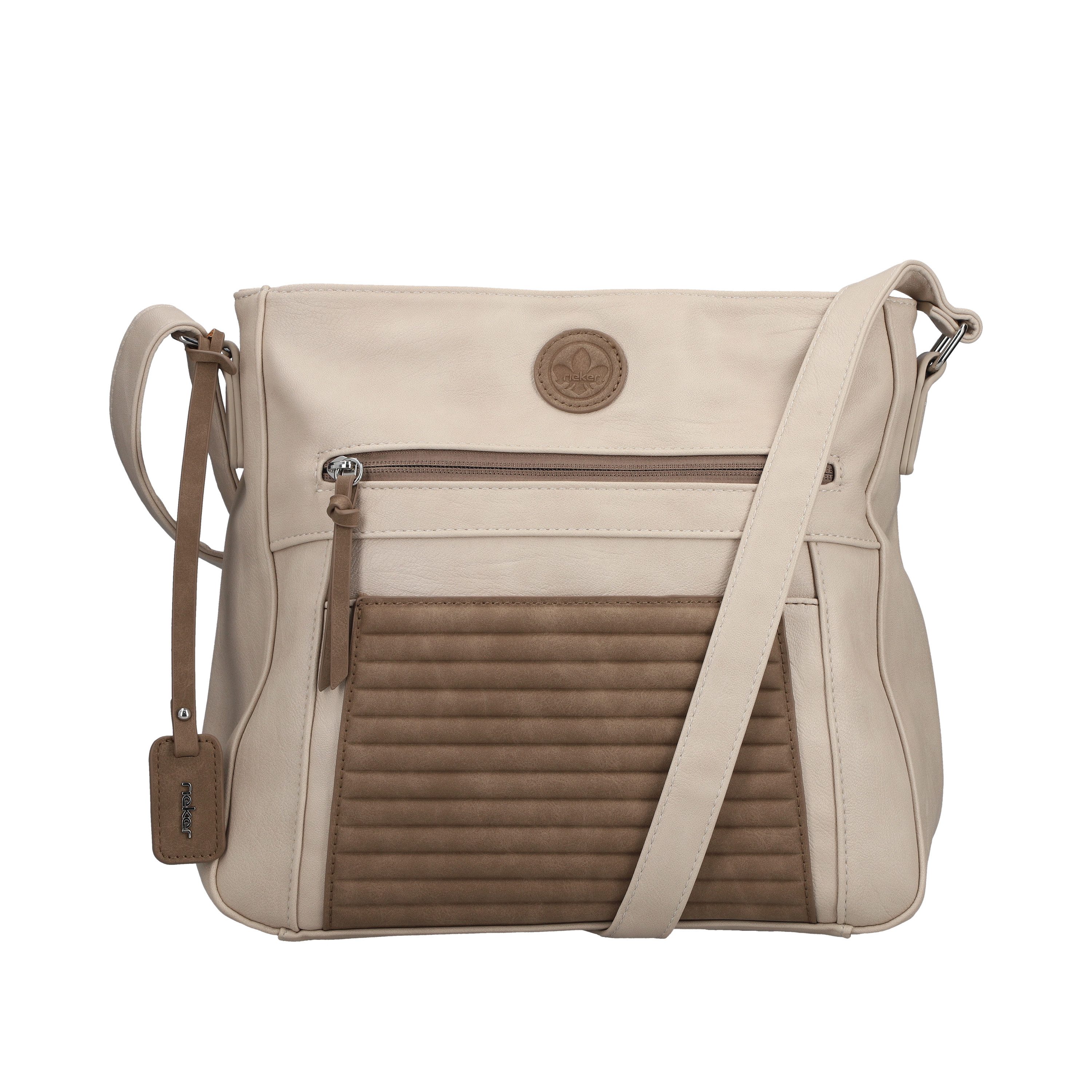 Rieker Umhängetasche, Schultertasche, Damen-Handtasche, mit praktischen Fächern
