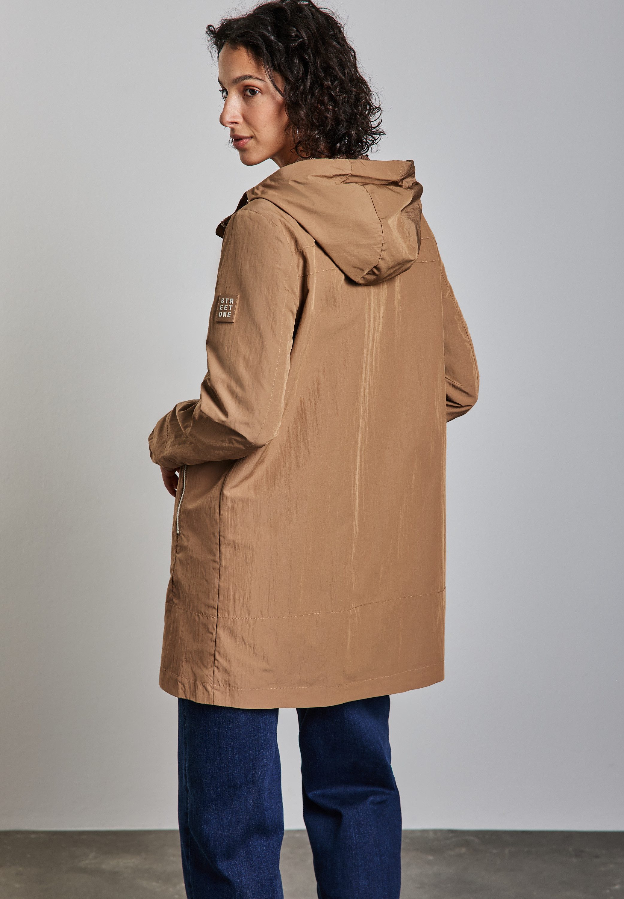 STREET ONE Kurzjacke mit Kapuze günstig online kaufen