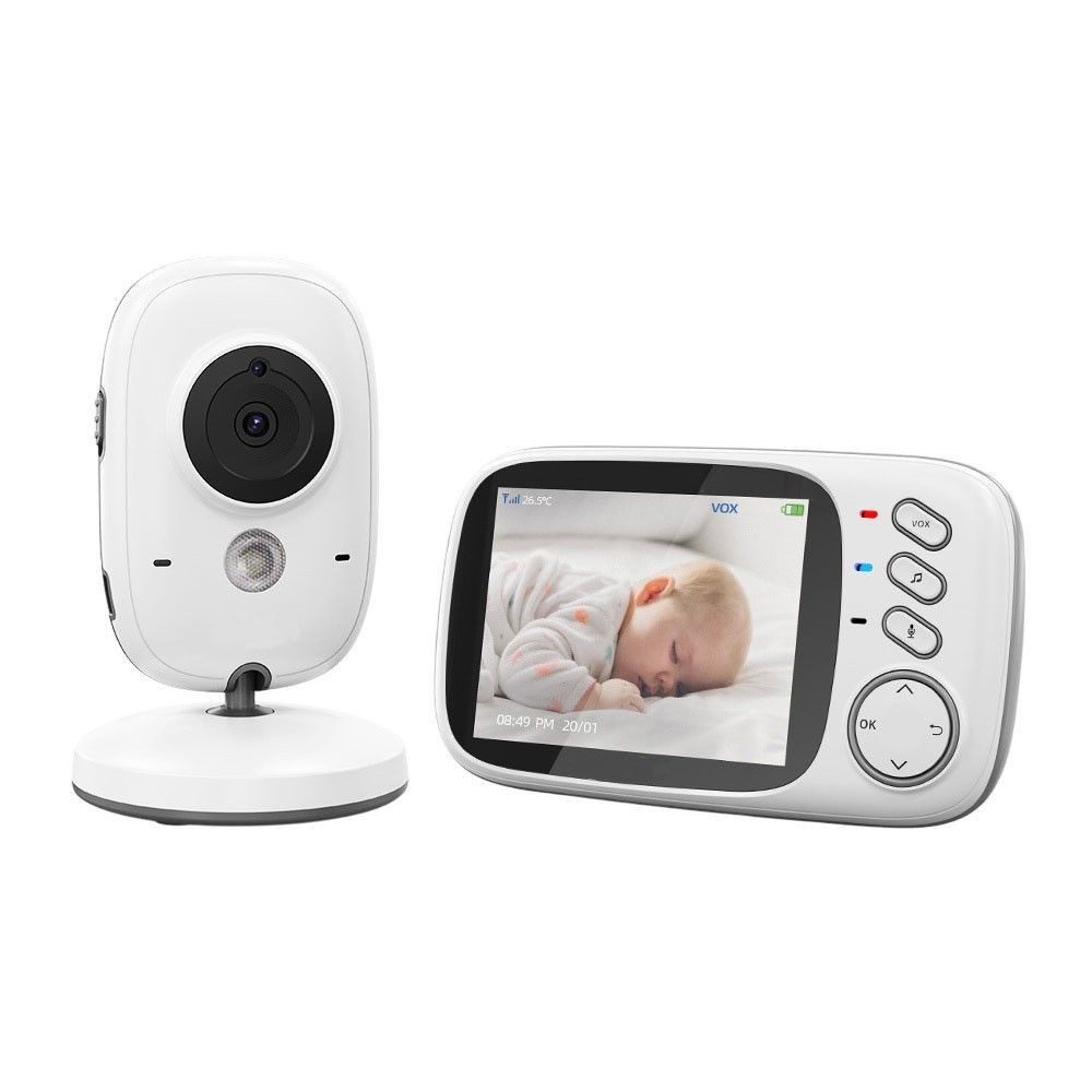 Video-Babyphone VB603 Babyphone mit Kamera 2,4 GHz LCD Display Nachtsicht DE.