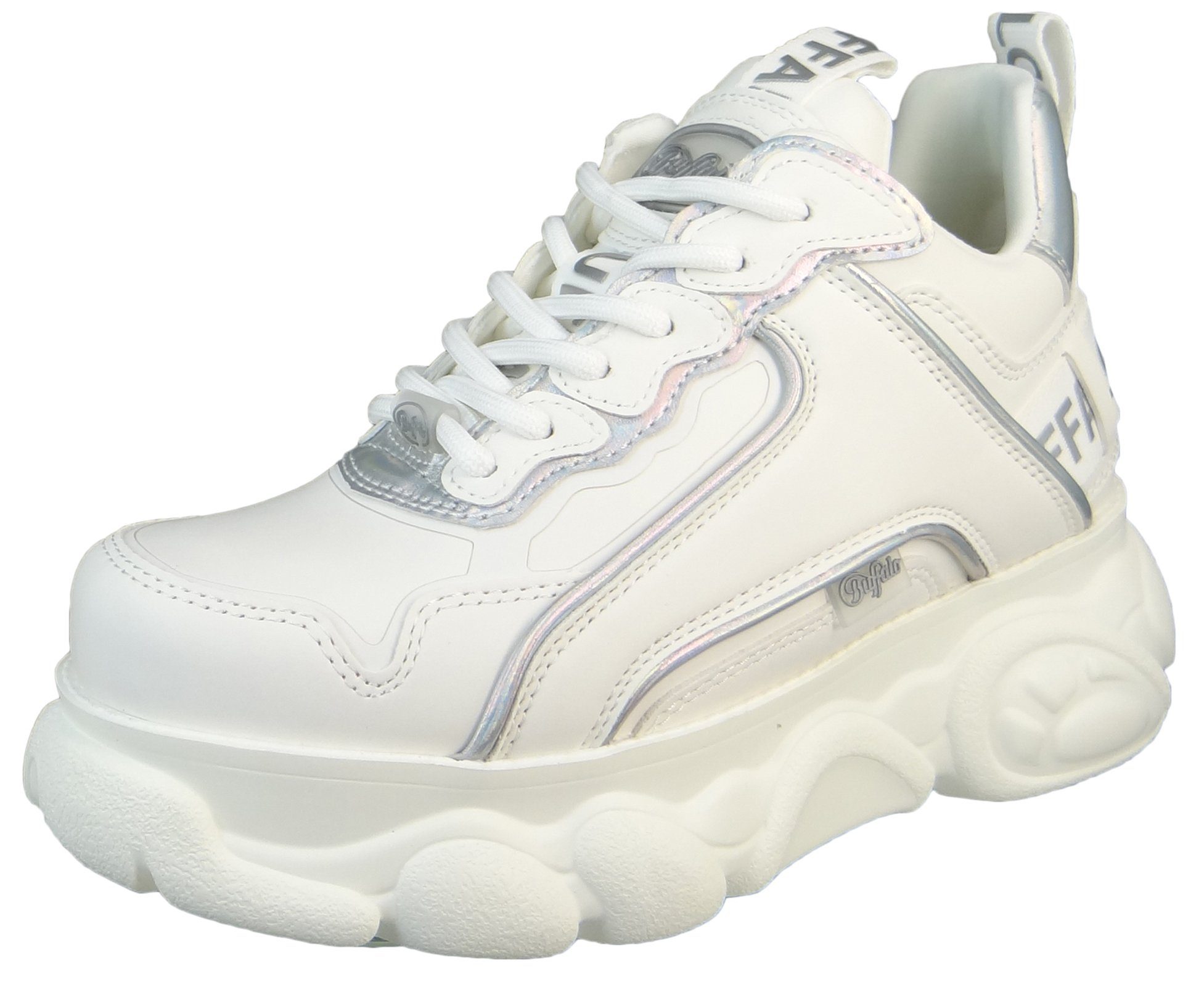 1630867 CLD Chai Low Top Offwhite/Silver Sneaker