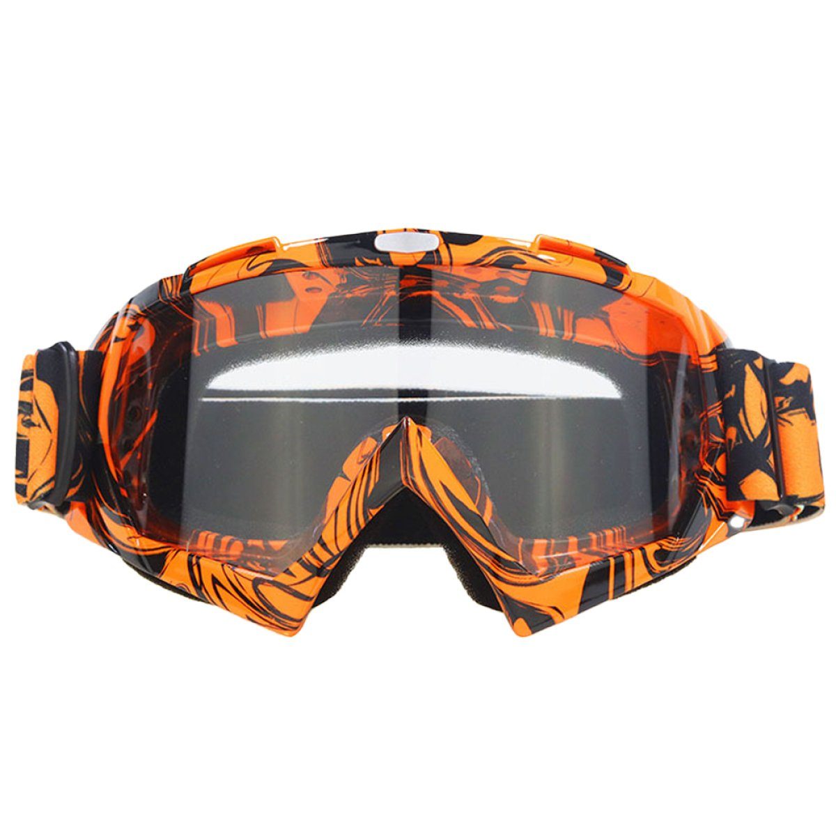 ZmdecQna Skibrille Frauen für Männer, Set,UV Orange4 Skibrille Eltern-Kind Snowboardbrille Schutz