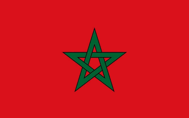 trends4cents Flagge XXL Flagge Fahne mit 3 Messingösen in 250 x 150 cm (Marokko), für Fahnenmaste