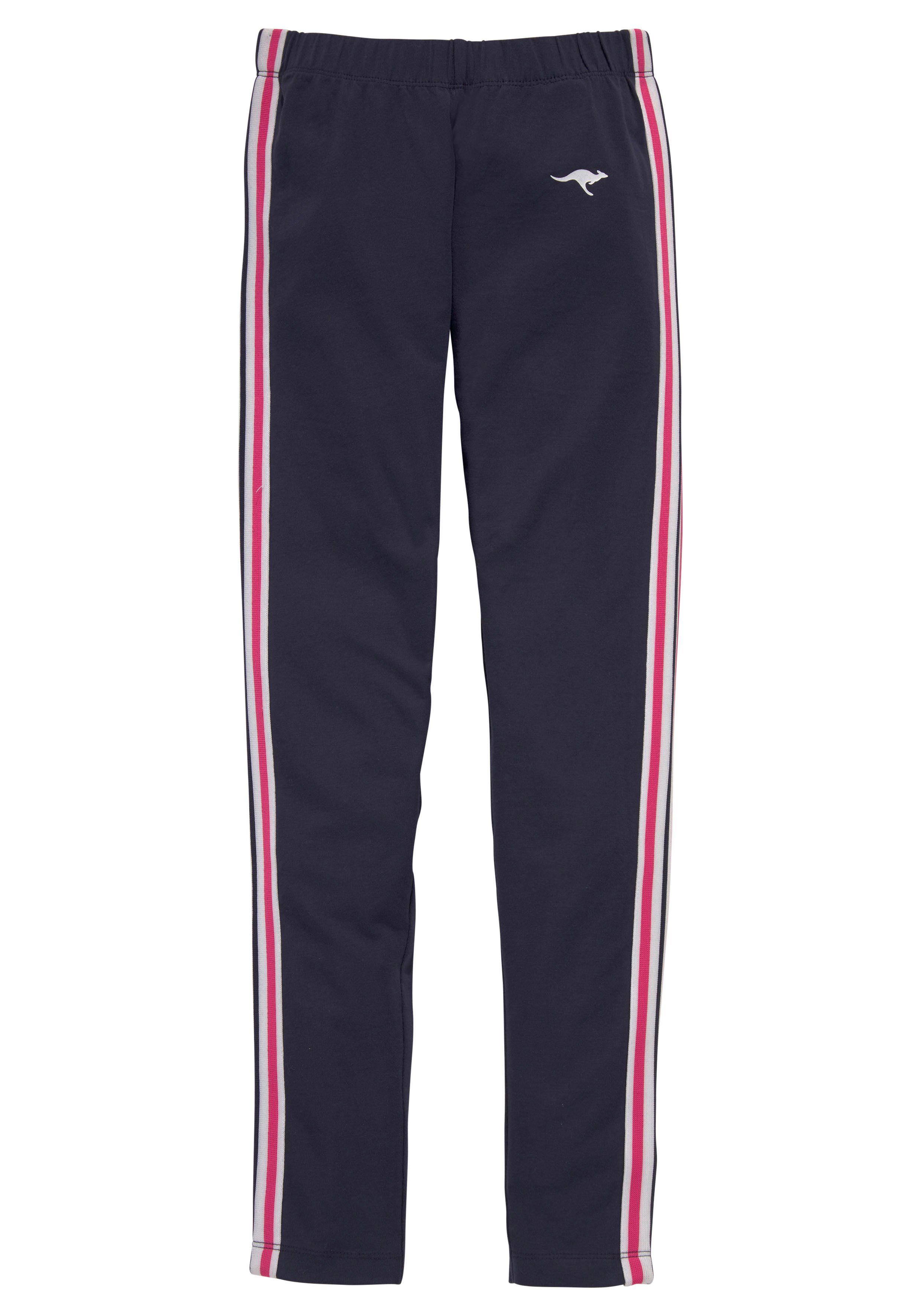 KangaROOS Leggings mit aufgesetztem Band für Mädchen. Reduzierter Preis € 21,99. Unverbindliche Preisempfehlung € 26,99