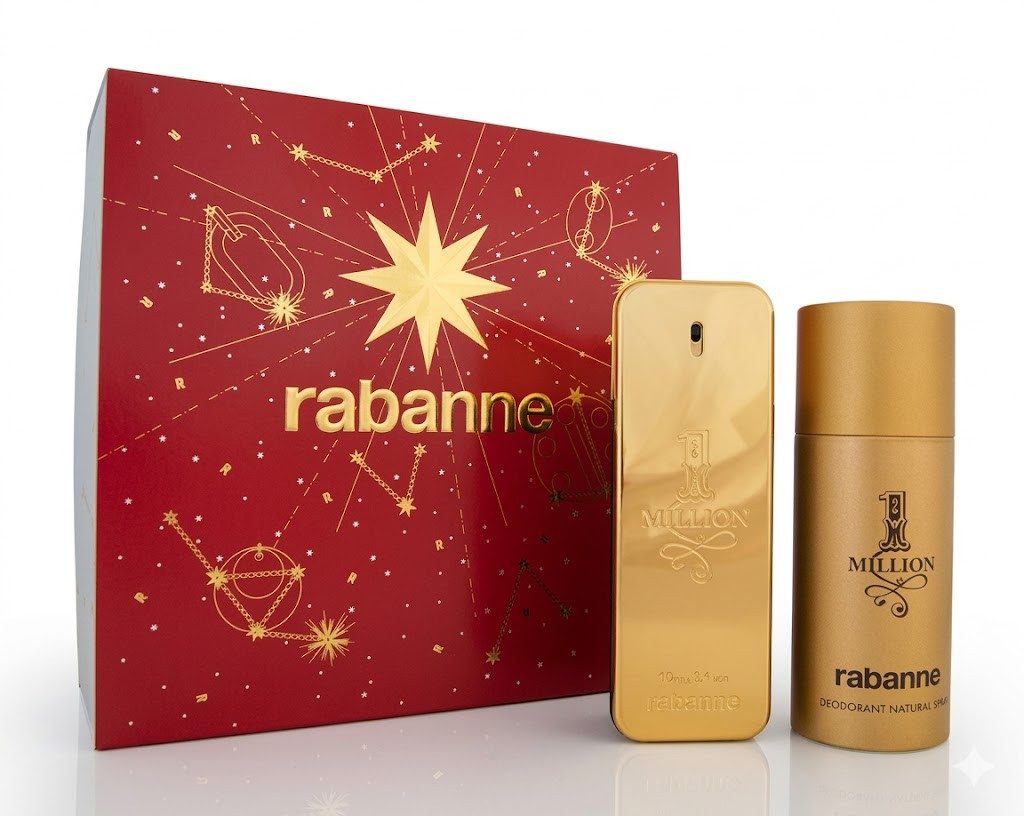 RABANNE Duft-Set Rabanne 1 Million Eau De Toilette 100ml + Deodorant Spray 150ml, 1-tlg.
