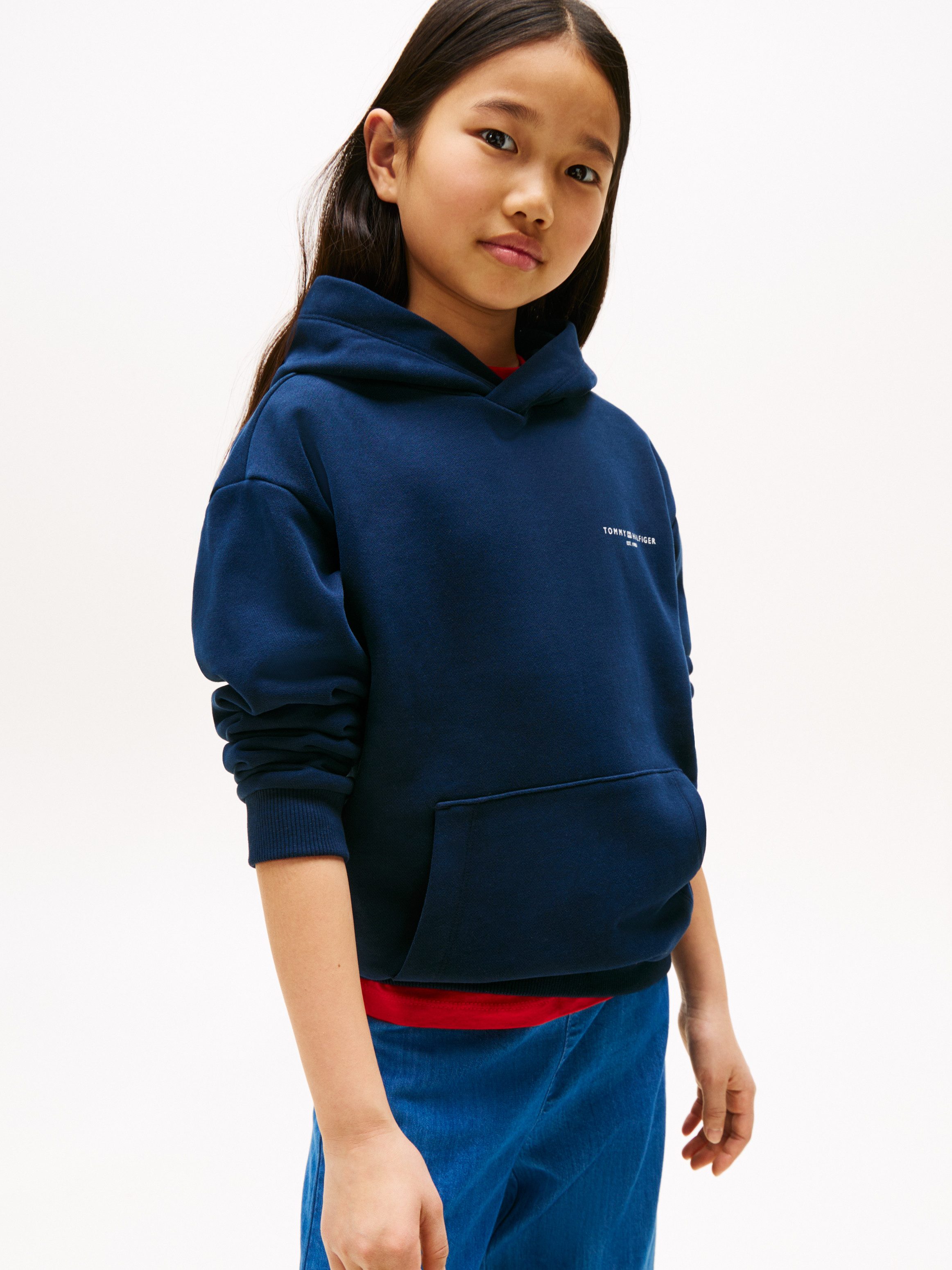 Tommy Hilfiger Hoodie MINI CORP HOODIE mit Logodruck