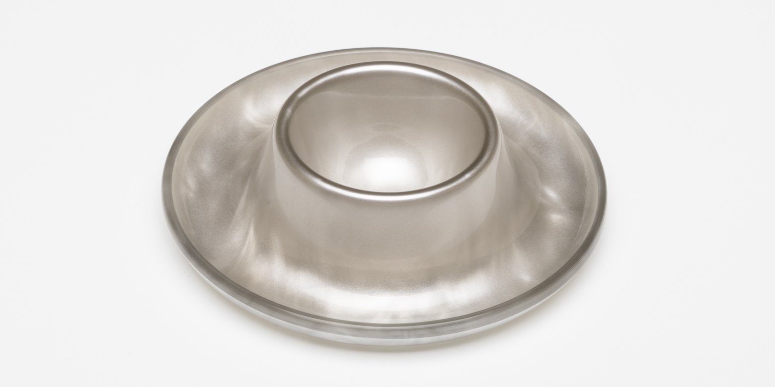 G.F. Heim Söhne Eierbecher G.F.HEIM & SÖHNE Eierbecher perlmuttartig in Silber