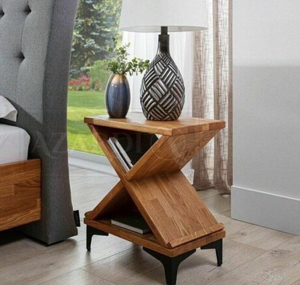 JVmoebel Nachttisch Moderne Nachtkonsole aus Holz mit stilvollem Design (Nachttisch), Made in Europa