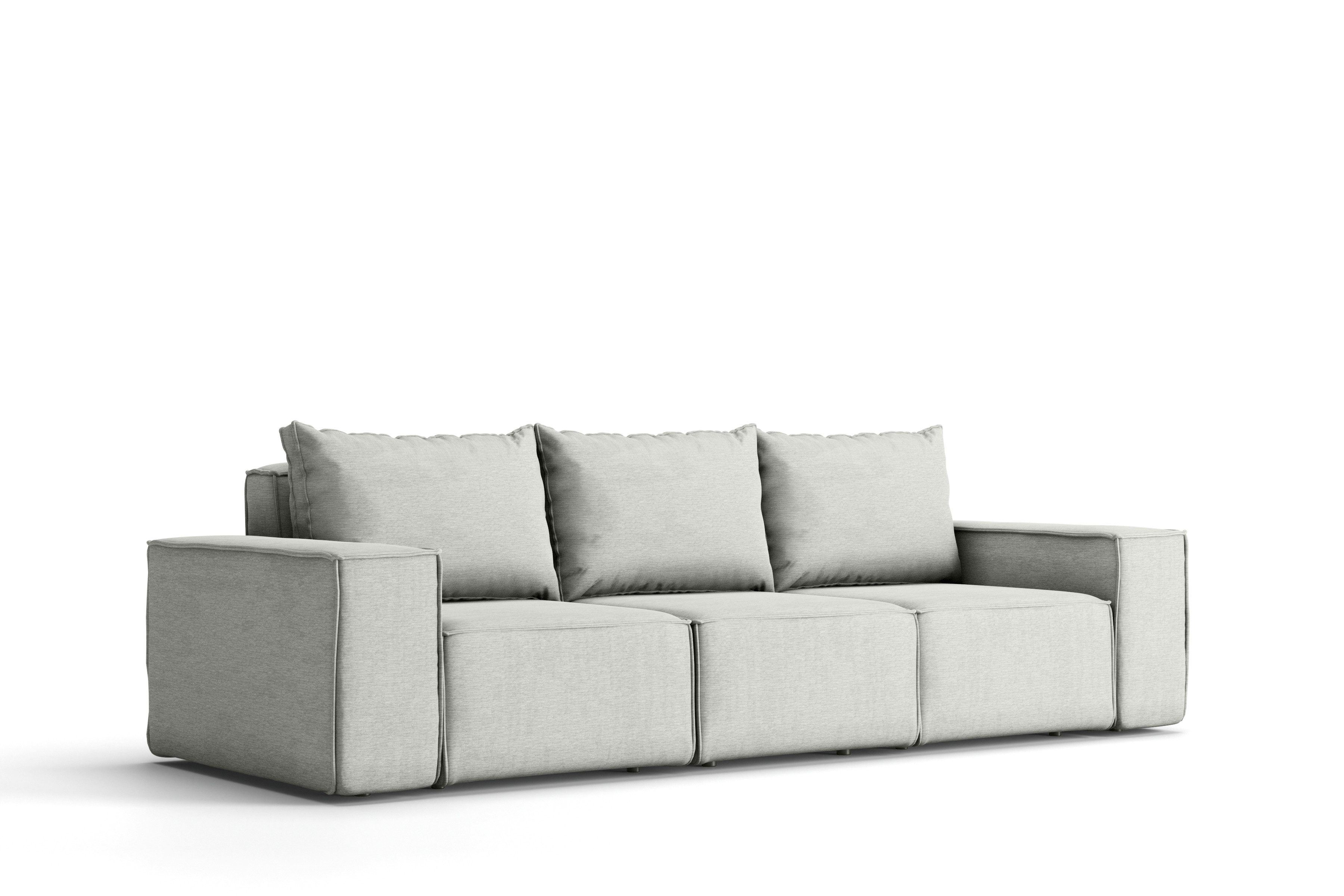 Gartensofa GARTEN 3-Sitzer Gartenmöbel Terrasse Sofa wasserdicht Outdoor