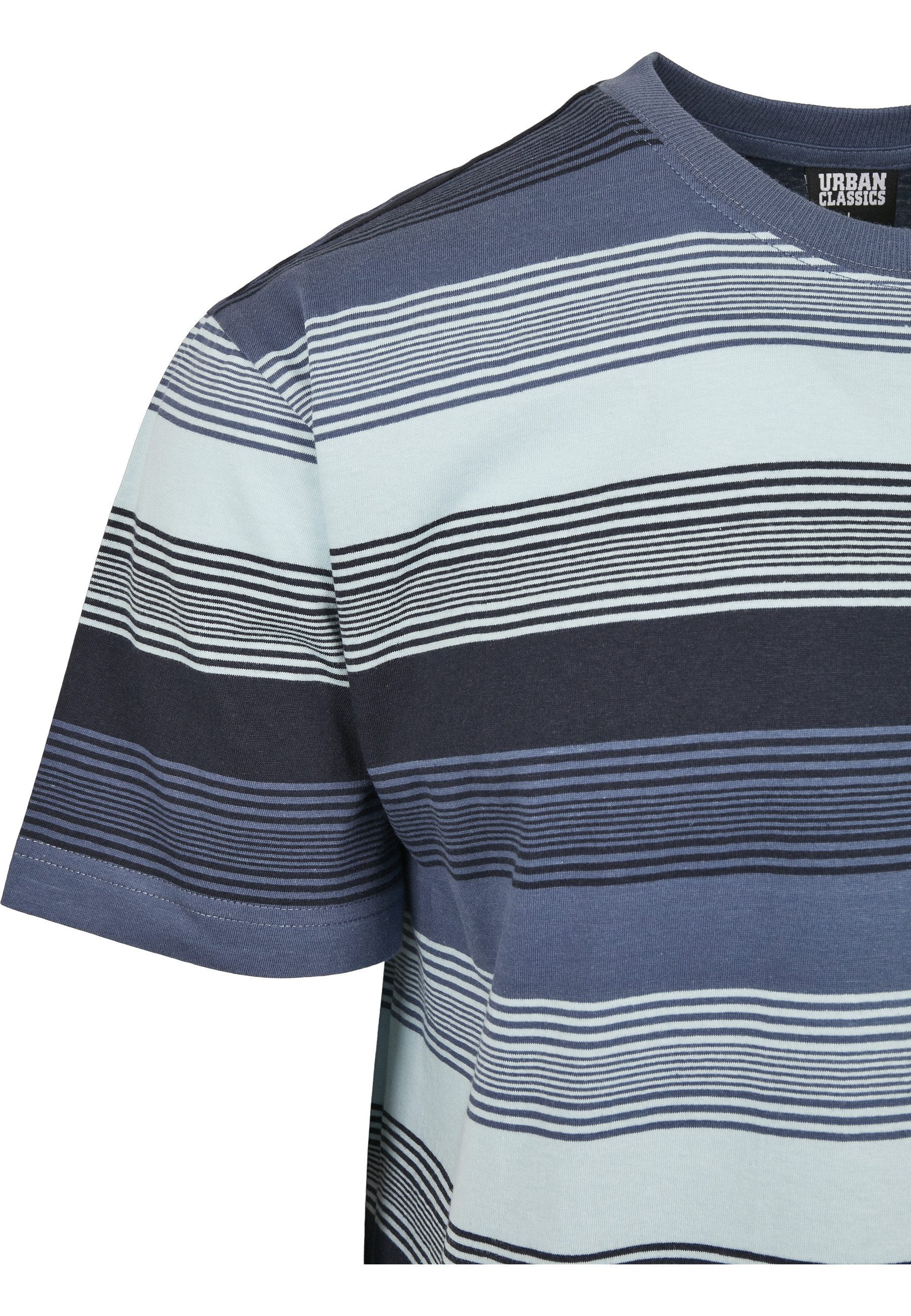 URBAN CLASSICS T-Shirt Urban Classics Herren Yarn Dyed Sunrise Stripe Tee (1-tlg)