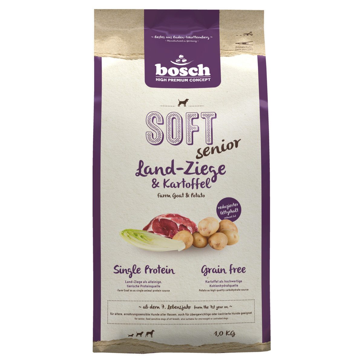 Bosch Petfood SOFT Senior mit Ziege & Kartoffel 1 kg