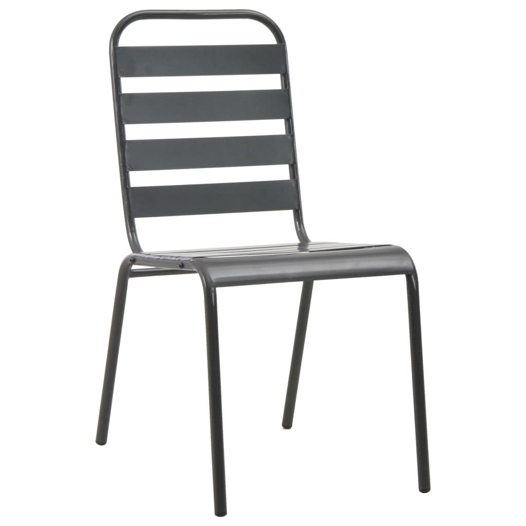 vidaXL Gartenstuhl Stapelbare Gartenstühle 2 Stk. günstig online kaufen