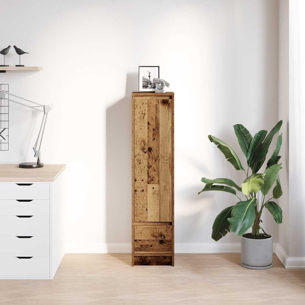vidaXL Highboard Highboard Altholz-Optik 29,5x34x119,5 cm günstig online kaufen