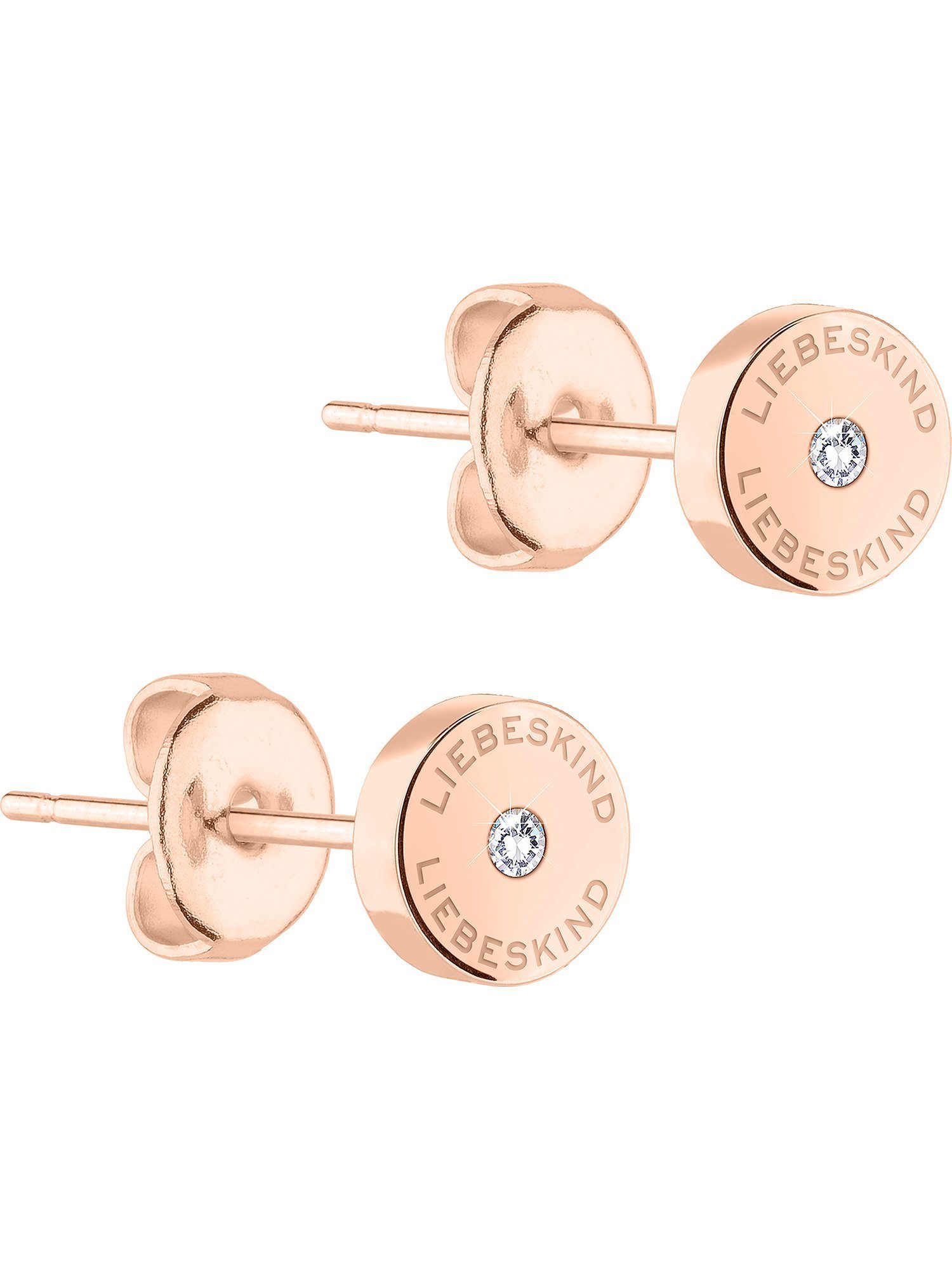 Liebeskind Berlin Paar Ohrstecker Liebeskind Damen-Ohrstecker Edelstahl Zir günstig online kaufen