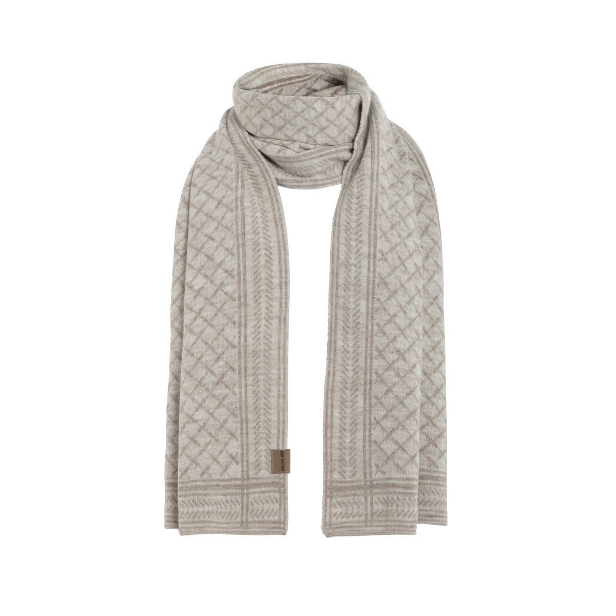 Strickschal Dusk Schal Iced Clay/Beige