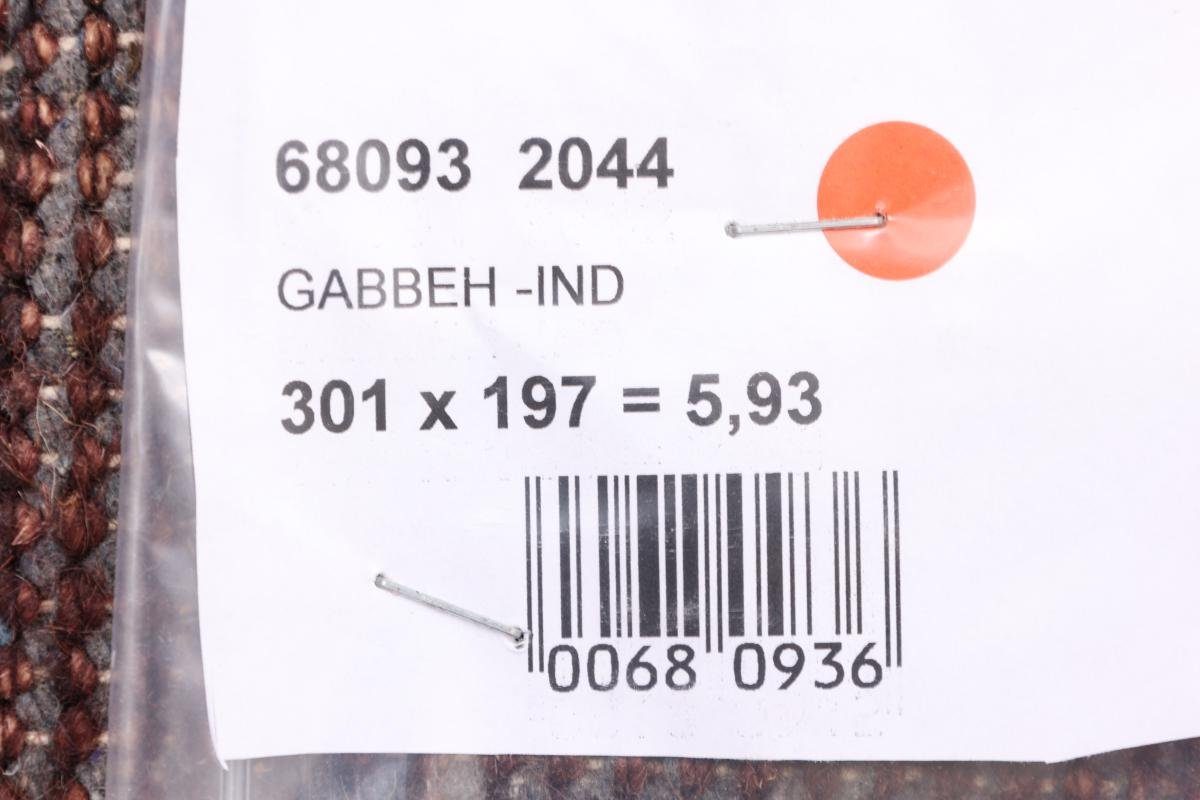 Orientteppich Indo Gabbeh 198x300 Moderner mm rechteckig, Nain Trading, Höhe: Handgeknüpfter Orientteppich, 15