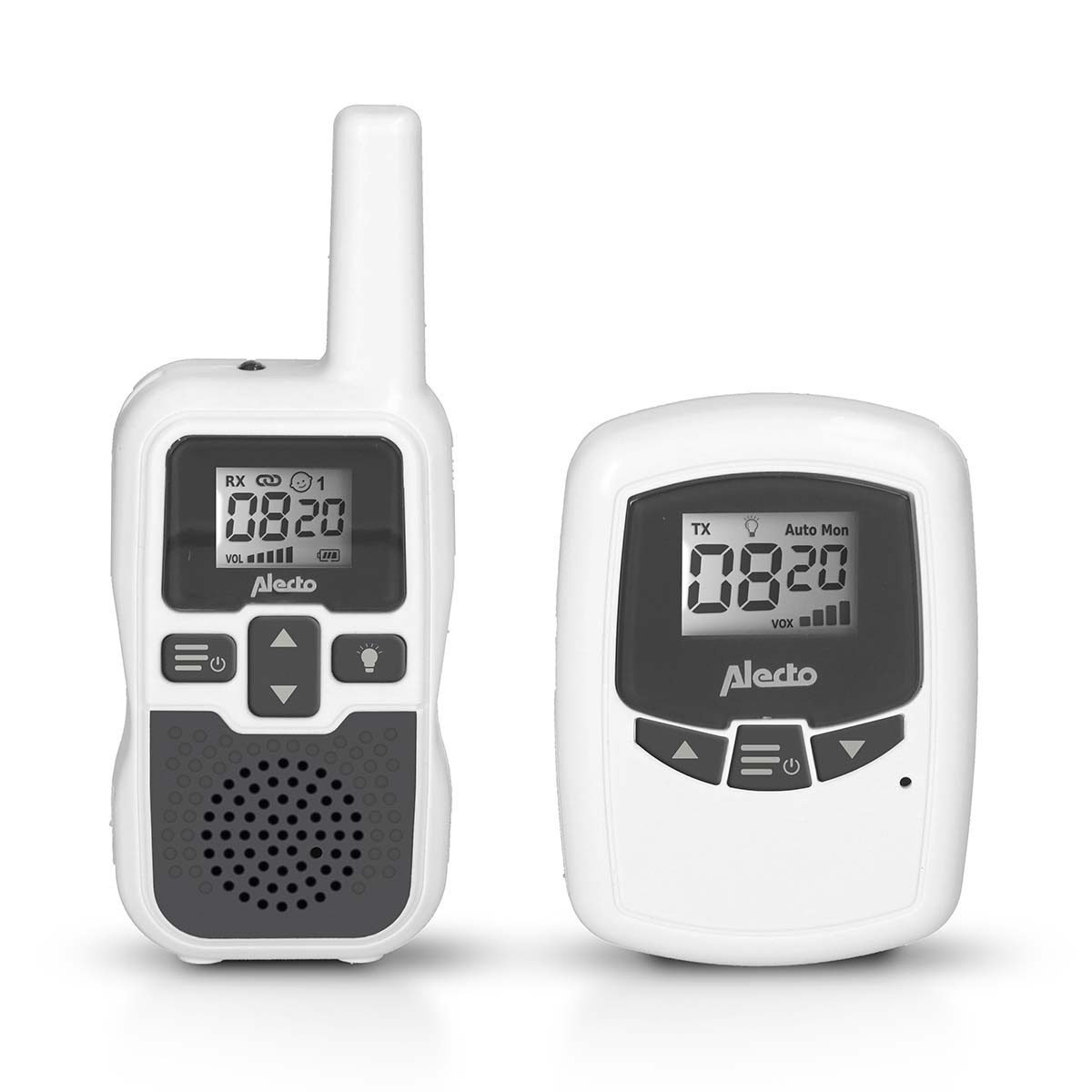 Alecto Video-Babyphone DBX-80, 1-tlg., Reichweite bis zu 3000 m, VOX-Funktion, einfaches Einstecken