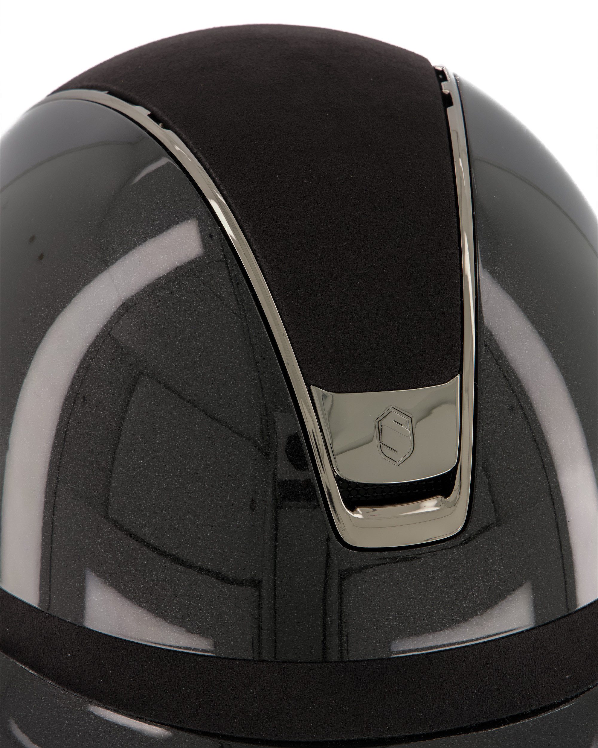 Samshield Reithelm Reithelm 2.0 Miss Shield Shadowglossy, Top Alcantara Black, Frontale B
