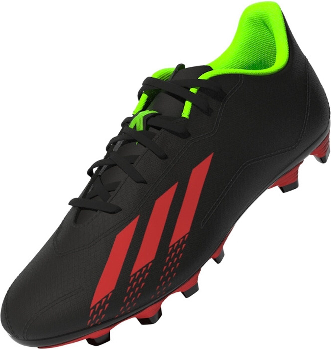 FxG J Sportswear adidas CBLACK/SOLRED/SGREEN X SPEEDPORTAL.4 Fußballschuh