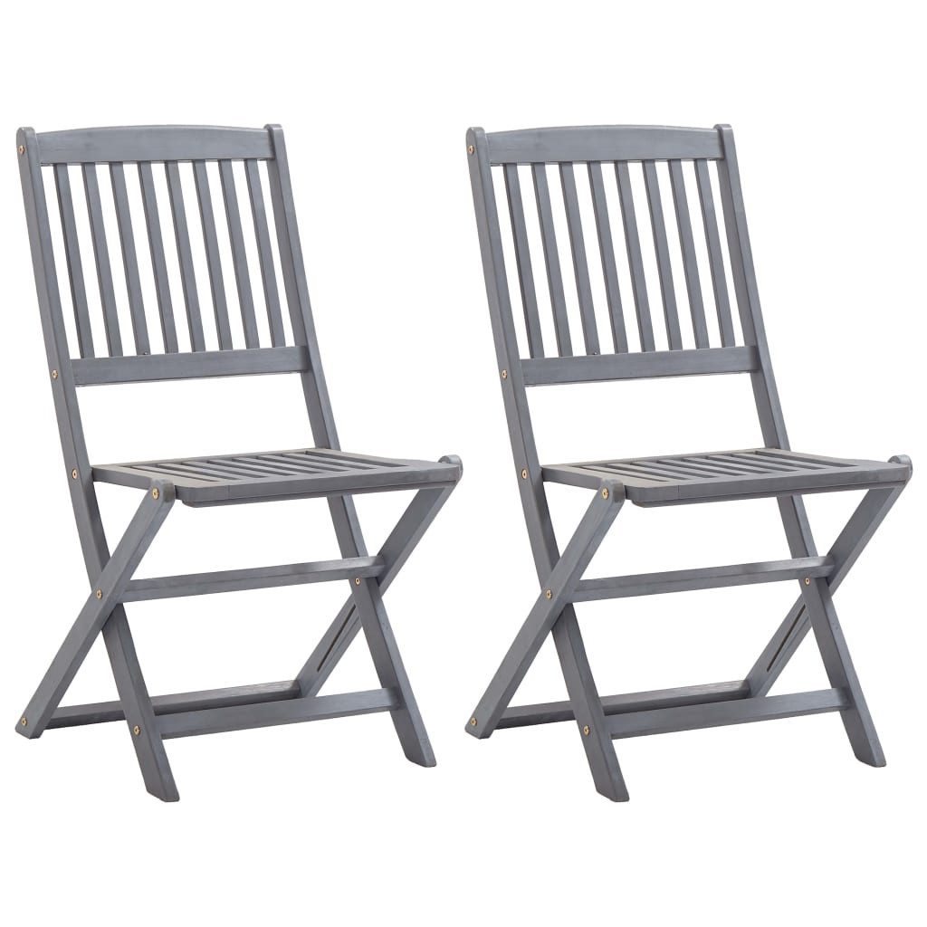 vidaXL Gartenstuhl Klappbare Gartenstühle 2 Stk. günstig online kaufen
