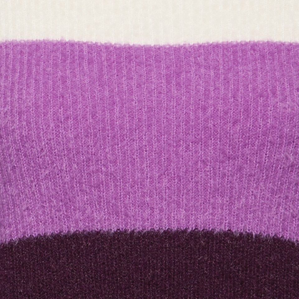STREET ONE STUDIO Strickpullover mit buntem Streifenmuster