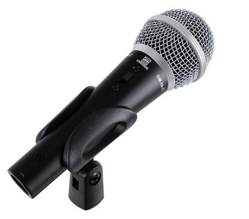Pronomic Mikrofon DM-58-C Gesangsmikrofone (Starter-Set, 6-tlg), inkl. 3 Mikrofonstativen, 3 XLR-Kabeln und Koffer