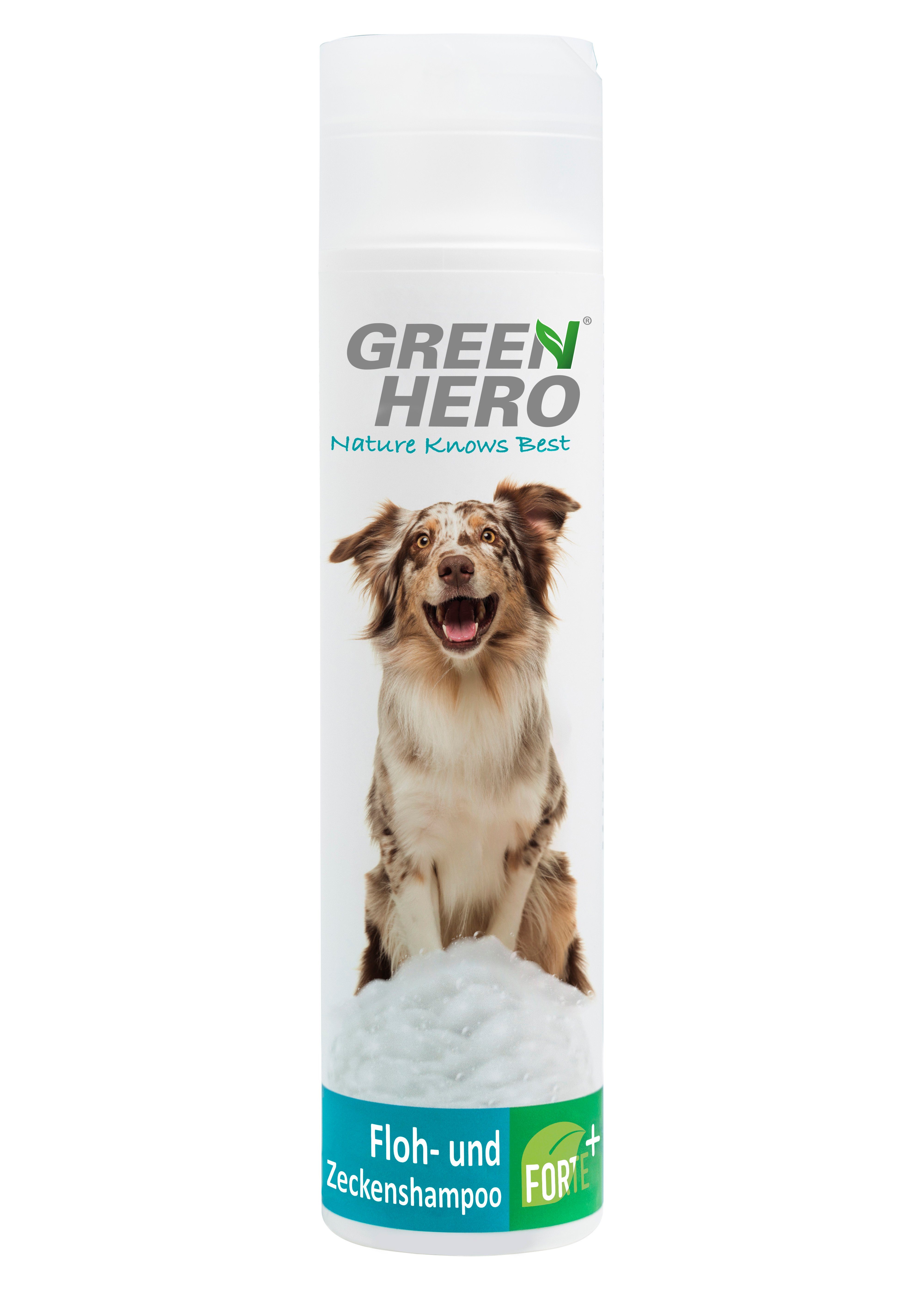 Tiershampoo Floh- und Zeckenshampoo FORTE mit EC-Öl Zeckenschutz