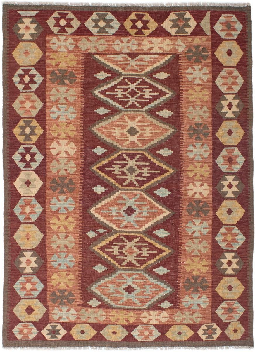 Afghan Trading, Höhe: Orientteppich Handgewebter 3 Orientteppich, Nain Kelim mm rechteckig, 140x196