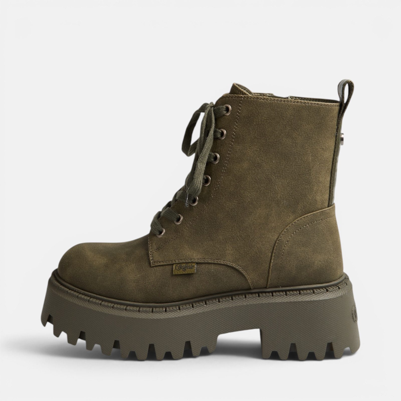 Buffalo ASPEN Schnürboots Schnürstiefelette, Boots mit Plateau