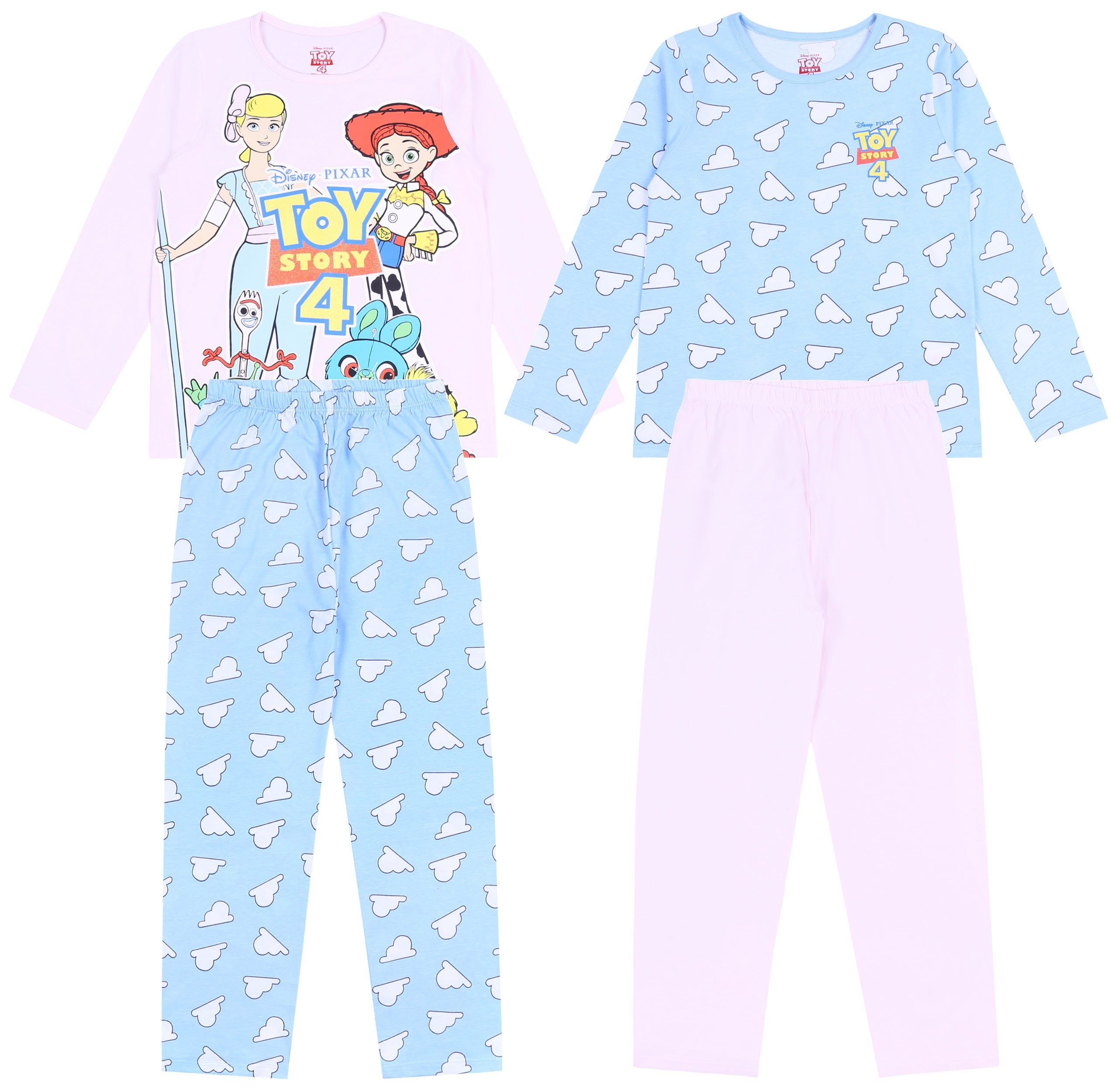 Pyjama 2 x Blau-rosa Pyjama TOY STORY DISNEY 18-24 Monate