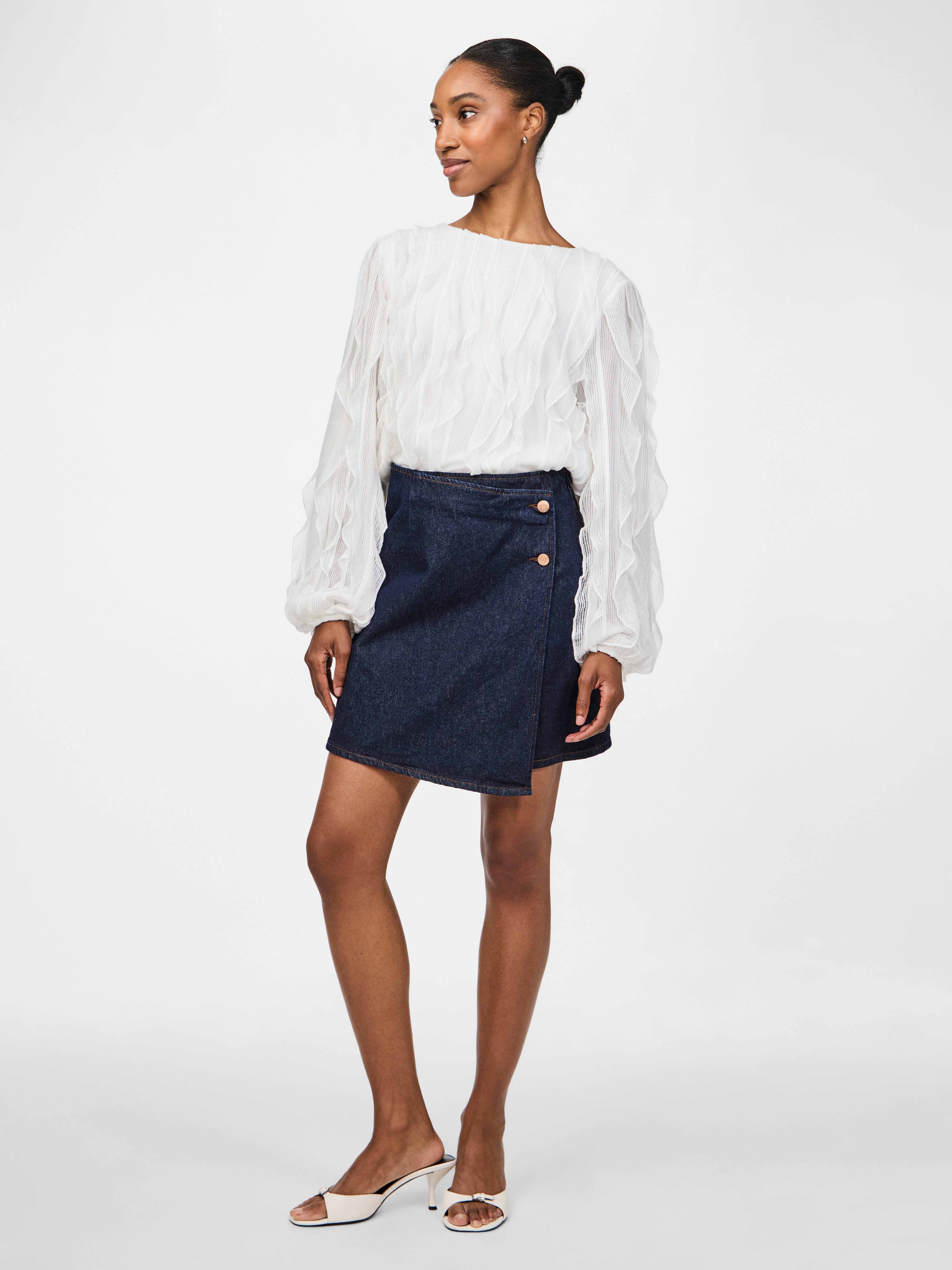Y.A.S Jeansrock YASLISANA HMW SHORT DENIM SKIRT S. NOOS