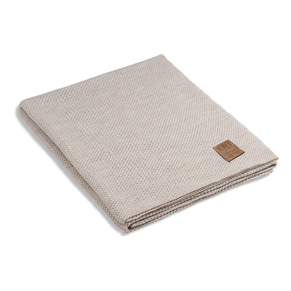 Knit Factory Dekokissen Knit Factory Maxx Plaid Beige