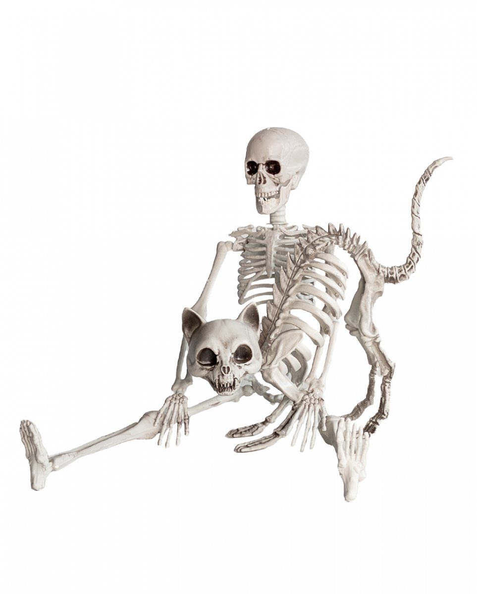 Beweglich 40 Halloween Skelett Horror-Shop Dekofigur - cm