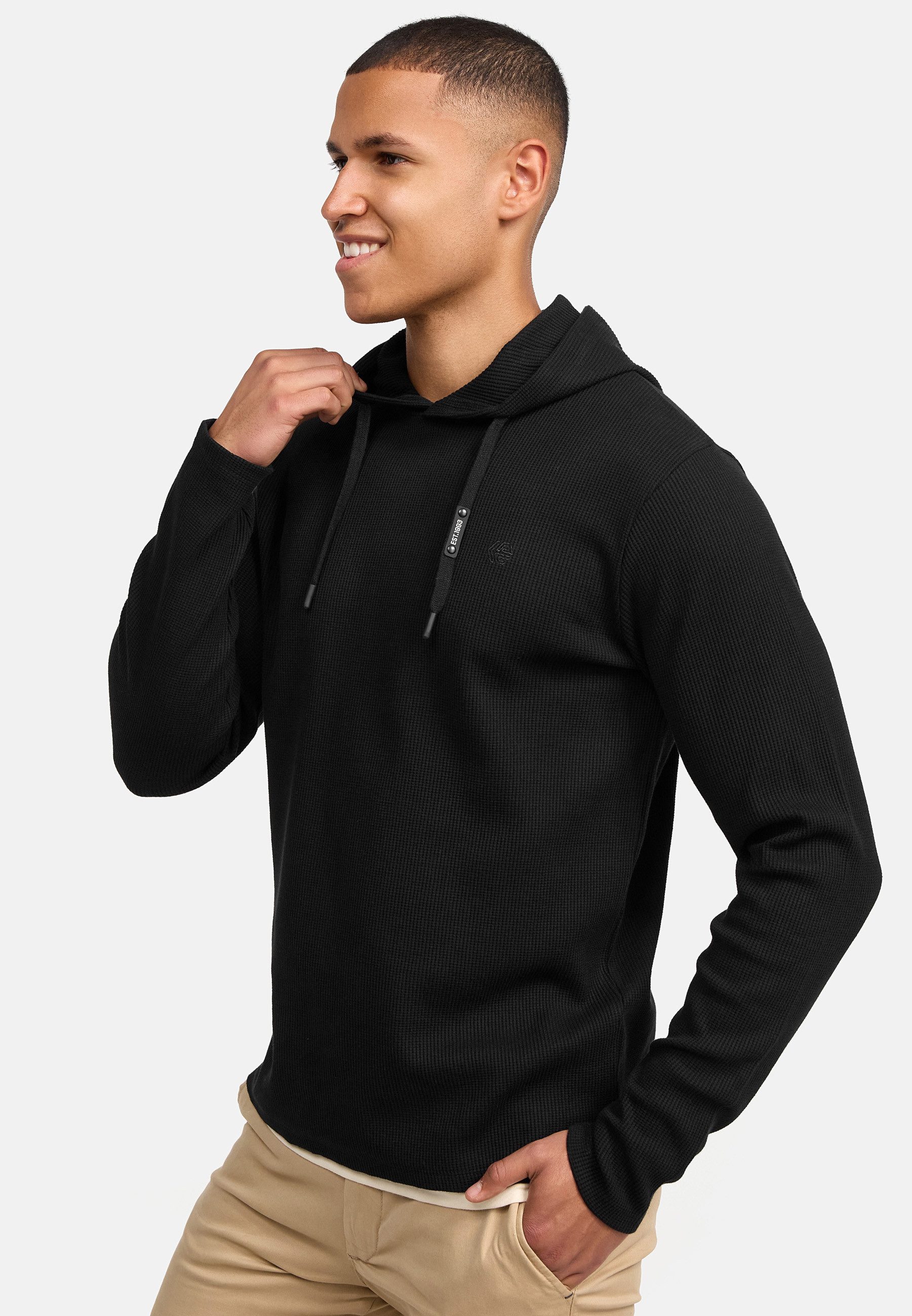 Indicode Hoodie Herren INMarto Sweatshirt Kapuze Herrenhoodie (Kapuzenpullover)