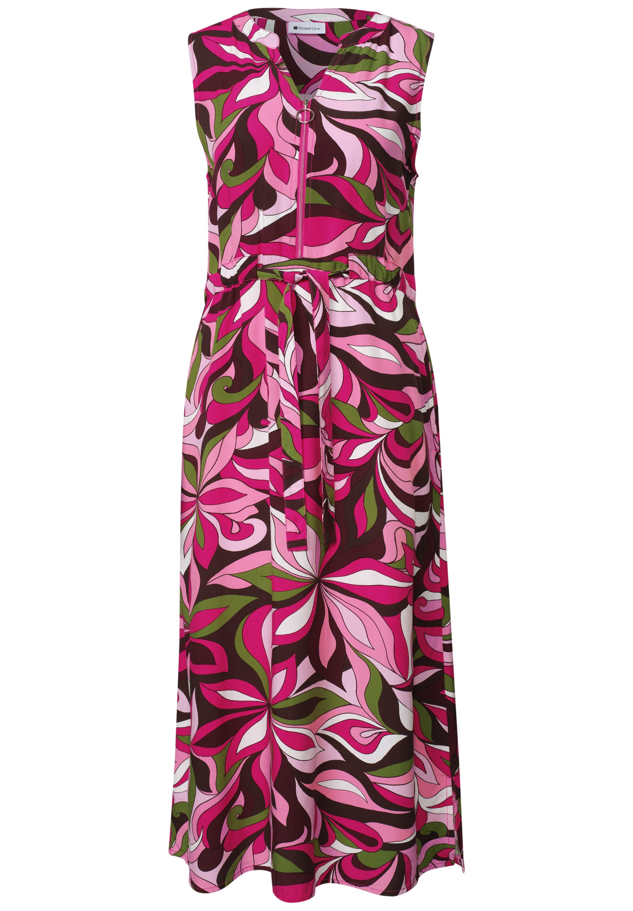STREET ONE Midikleid aus Viskose
