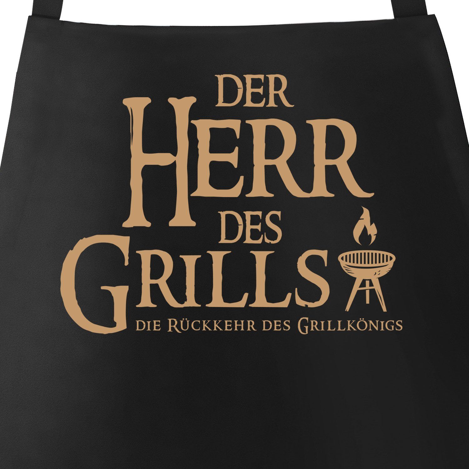 MoonWorks Grillschürze »GrillSchürze für Männer mit Spruch Der Herr