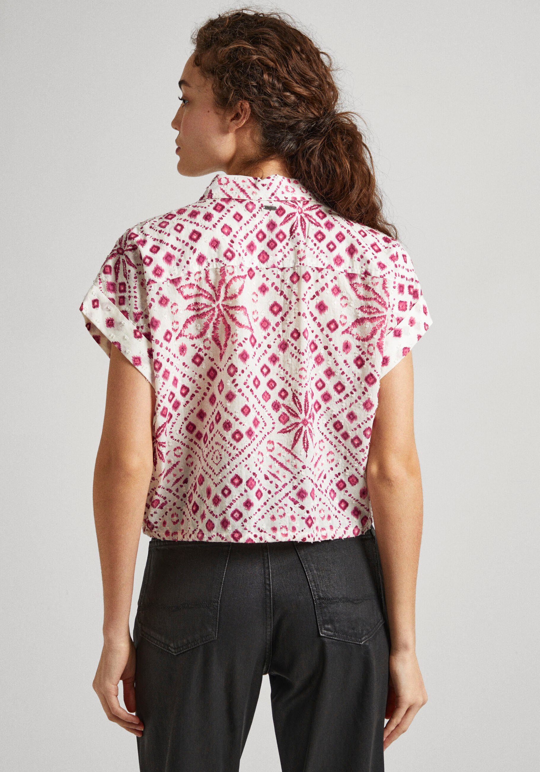 Pepe Jeans Kurzarmbluse DULCE in kastiger günstig online kaufen