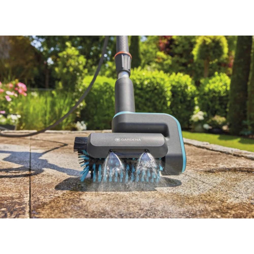 GARDENA Akku-Oberflächenbürste Akku-Multi-Reiniger AquaBrush Patio 03/18V POWER FOR ALL 14841-55