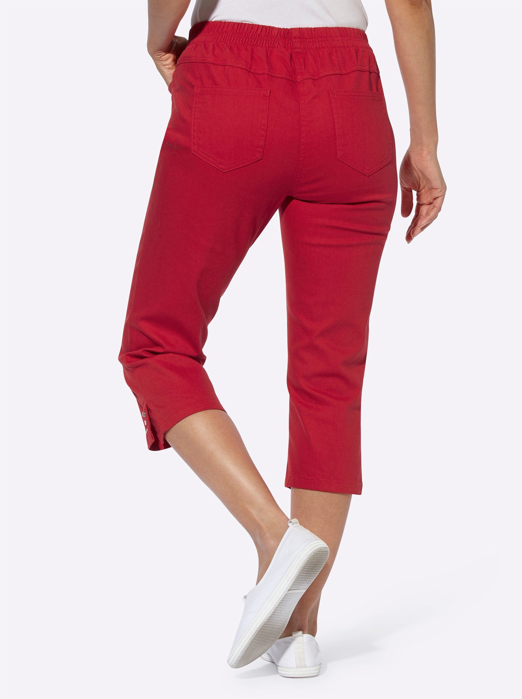 Witt Jeansshorts Capri-Jeans komfortabel
