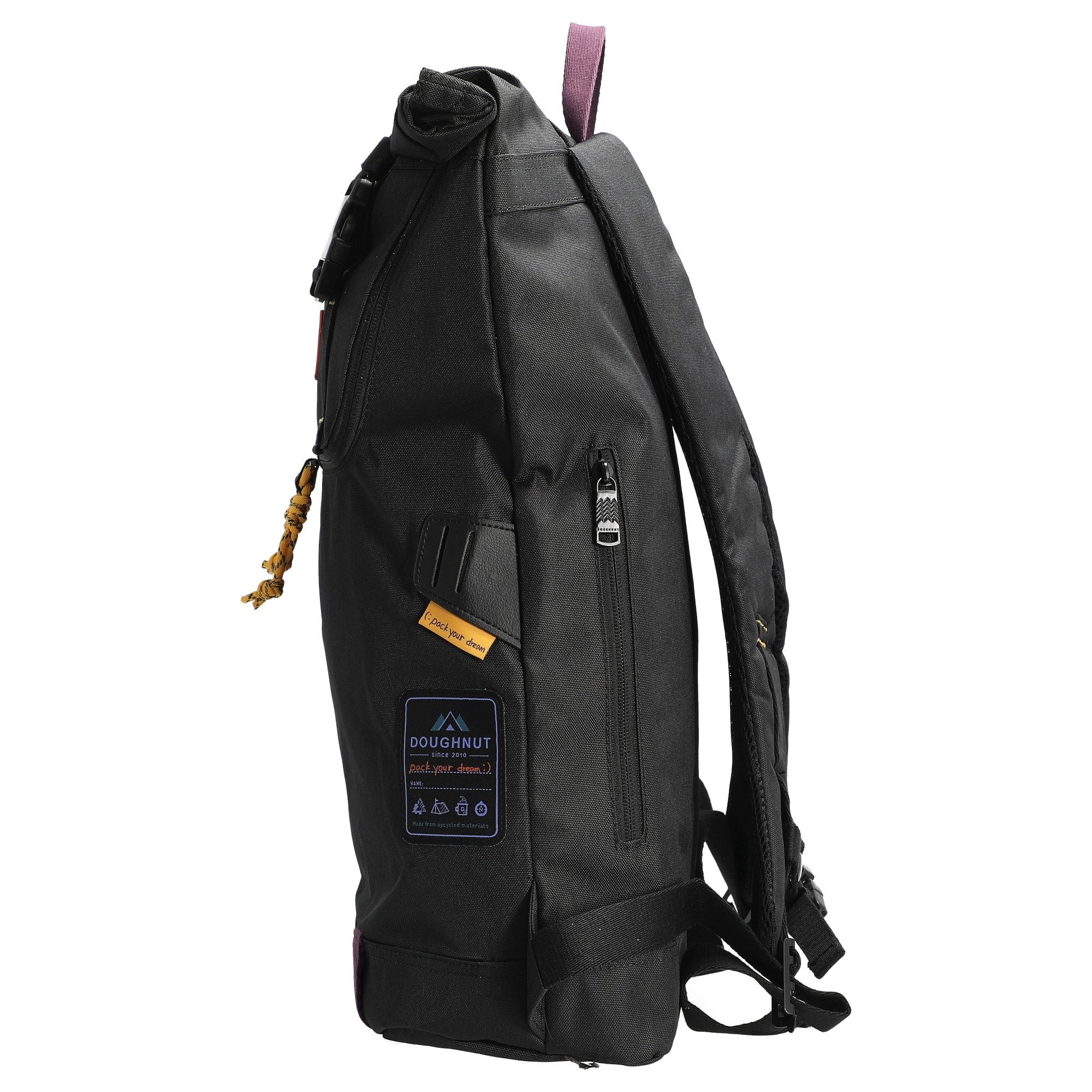 Doughnut Rucksack Christopher Happy Camper 18 - Rucksack 45 cm (black)