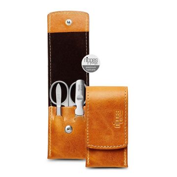 nippes Solingen Maniküre-Etui Nippes Maniküre Sets Cognac, 3 tlg.