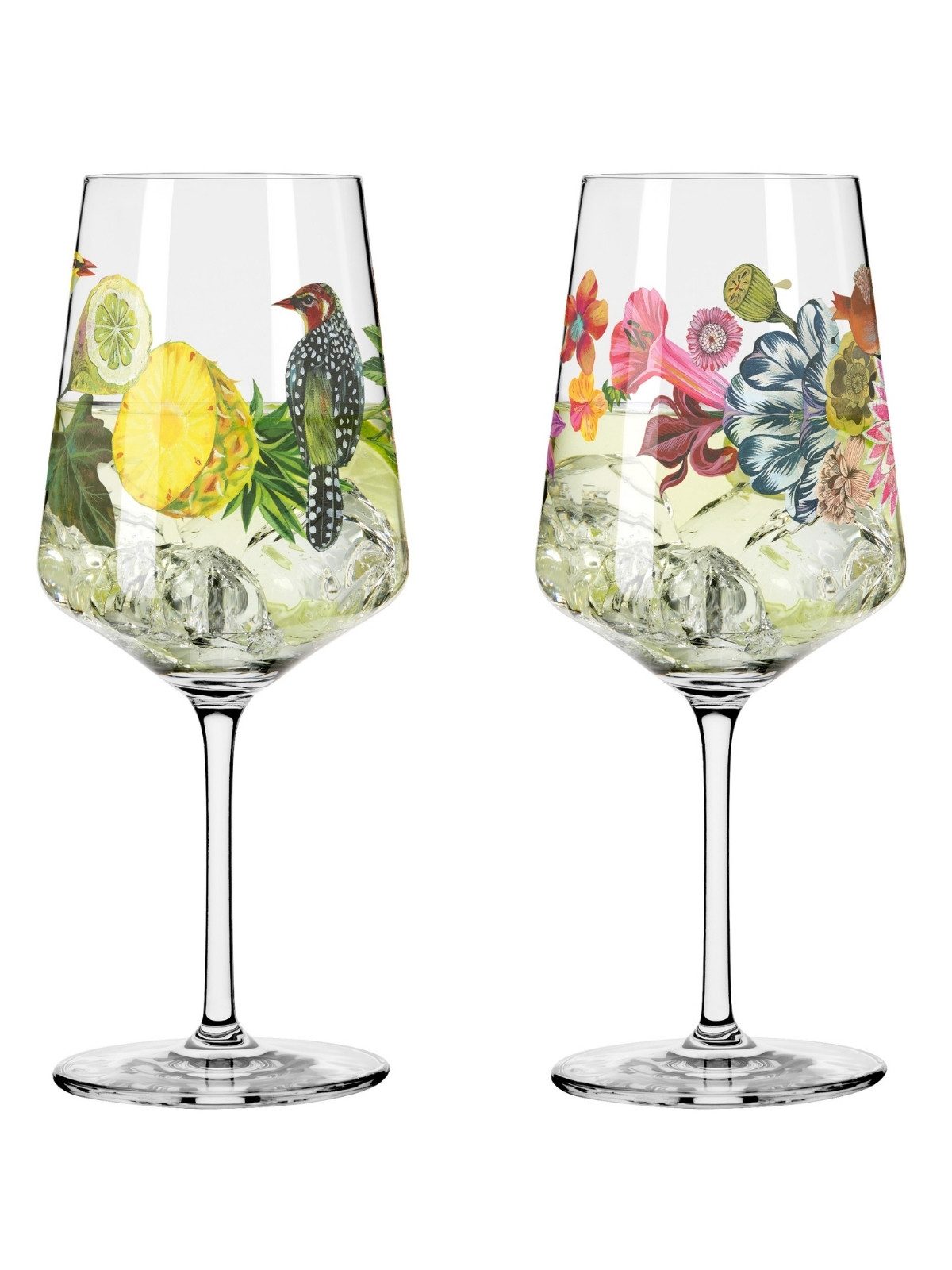 Ritzenhoff Gläser-Set Sommertau Set 4tlg Bundle 05, Kristallglas