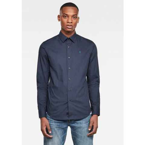 G-Star RAW Langarmhemd Dressed Super Slim Hemd