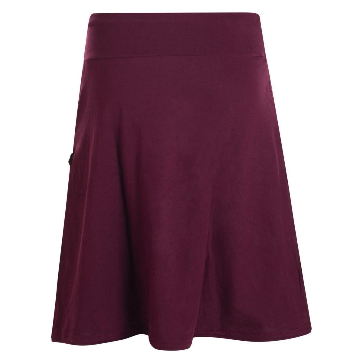 Vishes Jerseyrock Rock Damen Knielang Bio günstig online kaufen