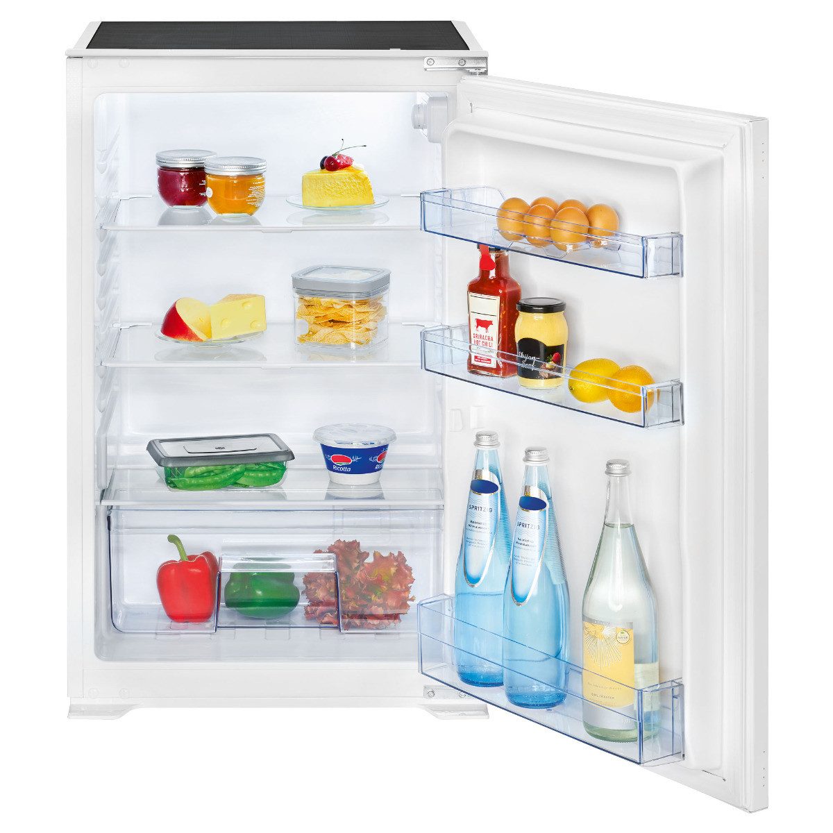 BOMANN Vollraumkühlschrank VSE 7809, 89 cm hoch, 54 cm breit, 129L, Abtauautomatik, Schlepptürausführung
