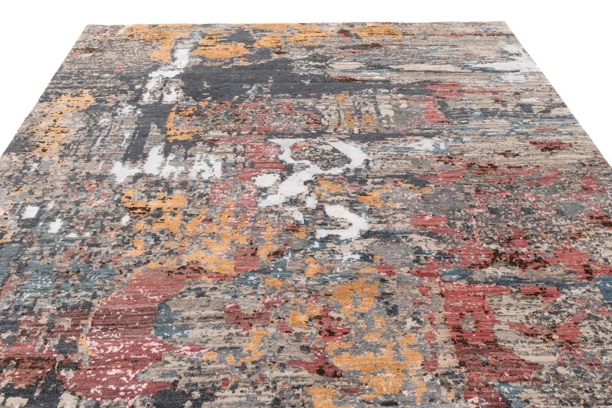 Orientteppich Sadraa rechteckig, mm 10 247x305 / Handgeknüpfter Höhe: Nain Designteppich, Trading, Moderner Orientteppich