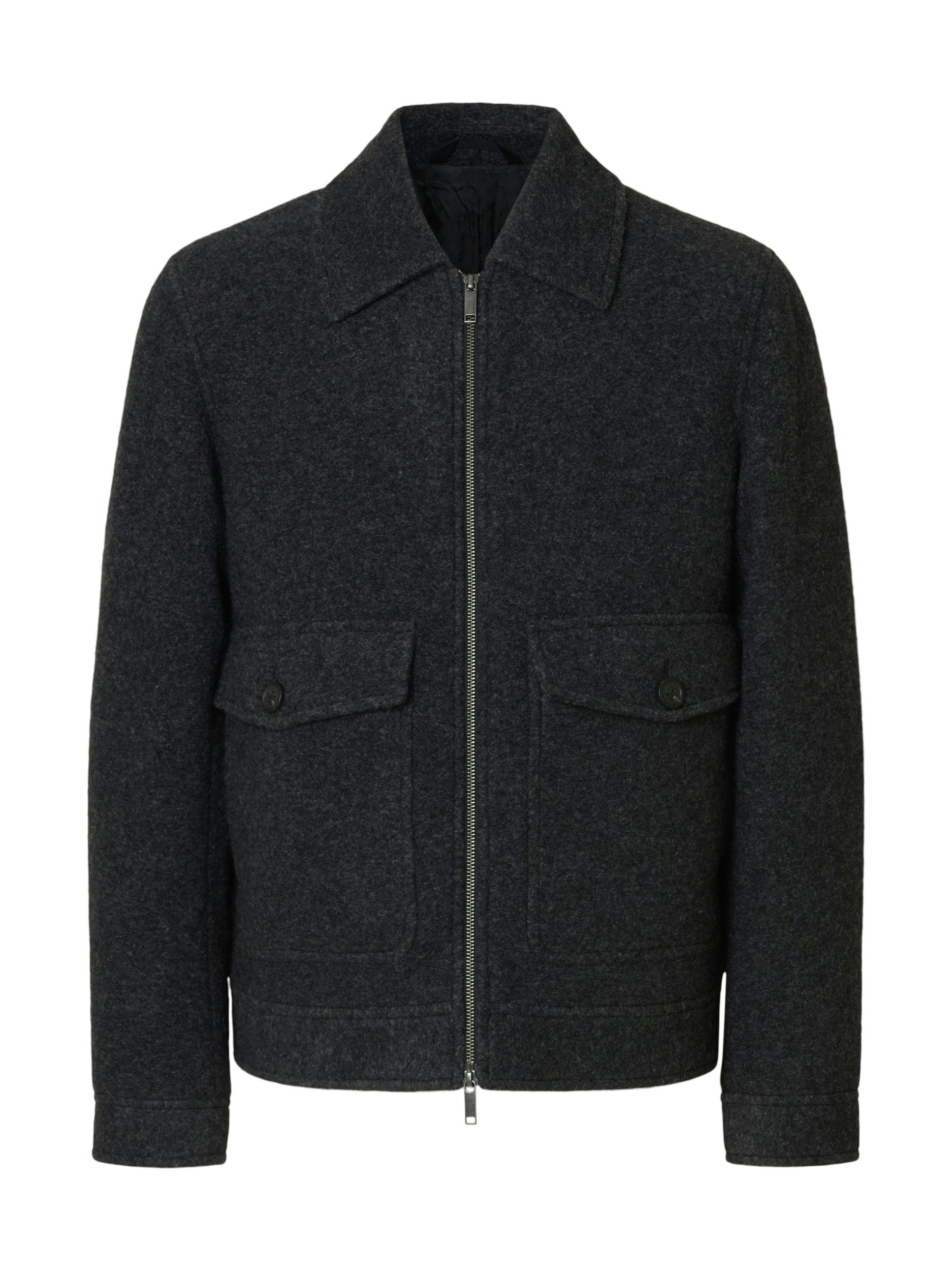 SELECTED HOMME Outdoorjacke SLHJAKOB WOOL BLEND JKT