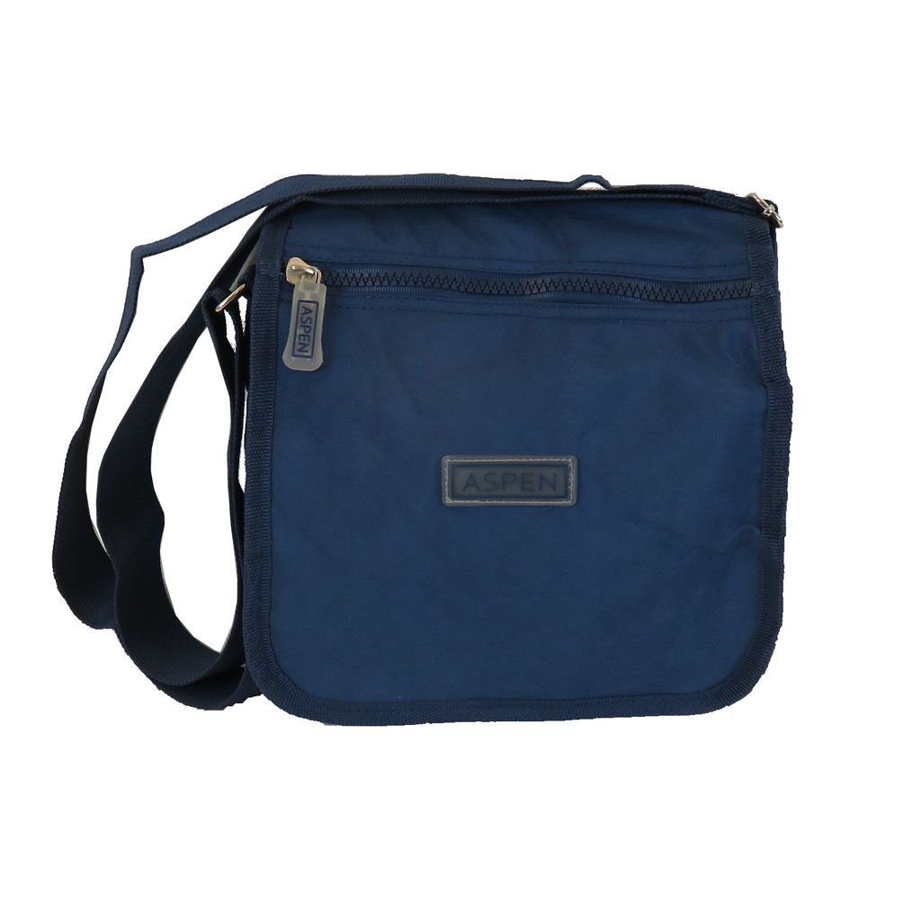 Pavini Umhängetasche Pavini Aspen blau Umhängetasche Überschlagtasche Damen  Tasche Nylon 21057