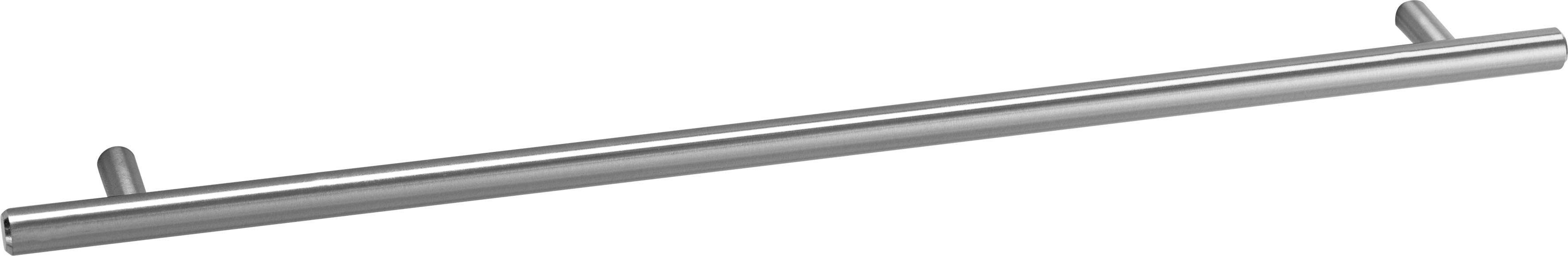 OPTIFIT Unterschrank Bern Metallgriff cm mit Füßen, 60 höhenverstellbaren Tür breit, mit weiß mit 1 Hochglanz/weiß