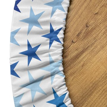 Abakuhaus Tischdecke Rundum-elastische Stofftischdecke, Sterne Gradient Blau tonte Himmel Artikel